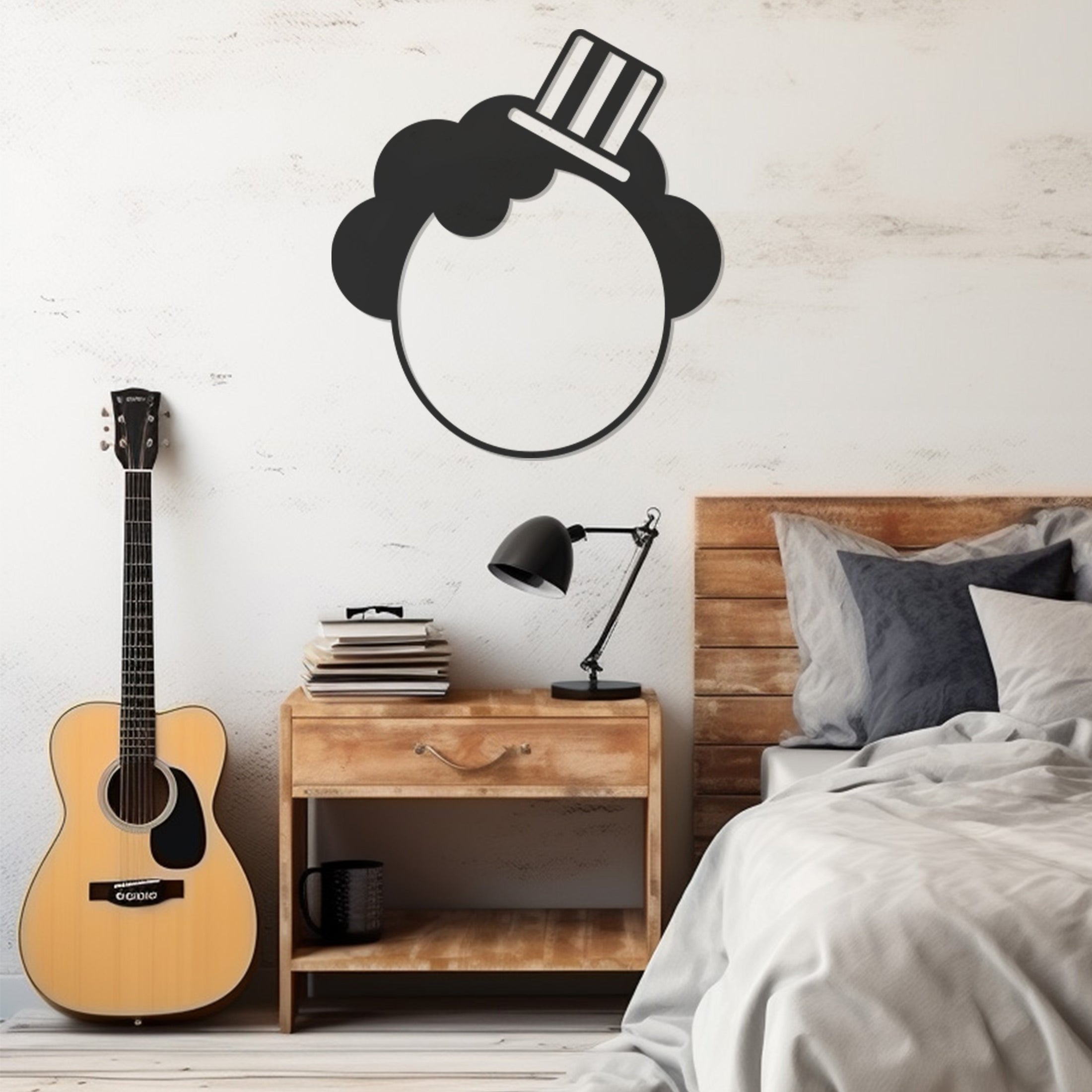 Clown Metal Wall Art