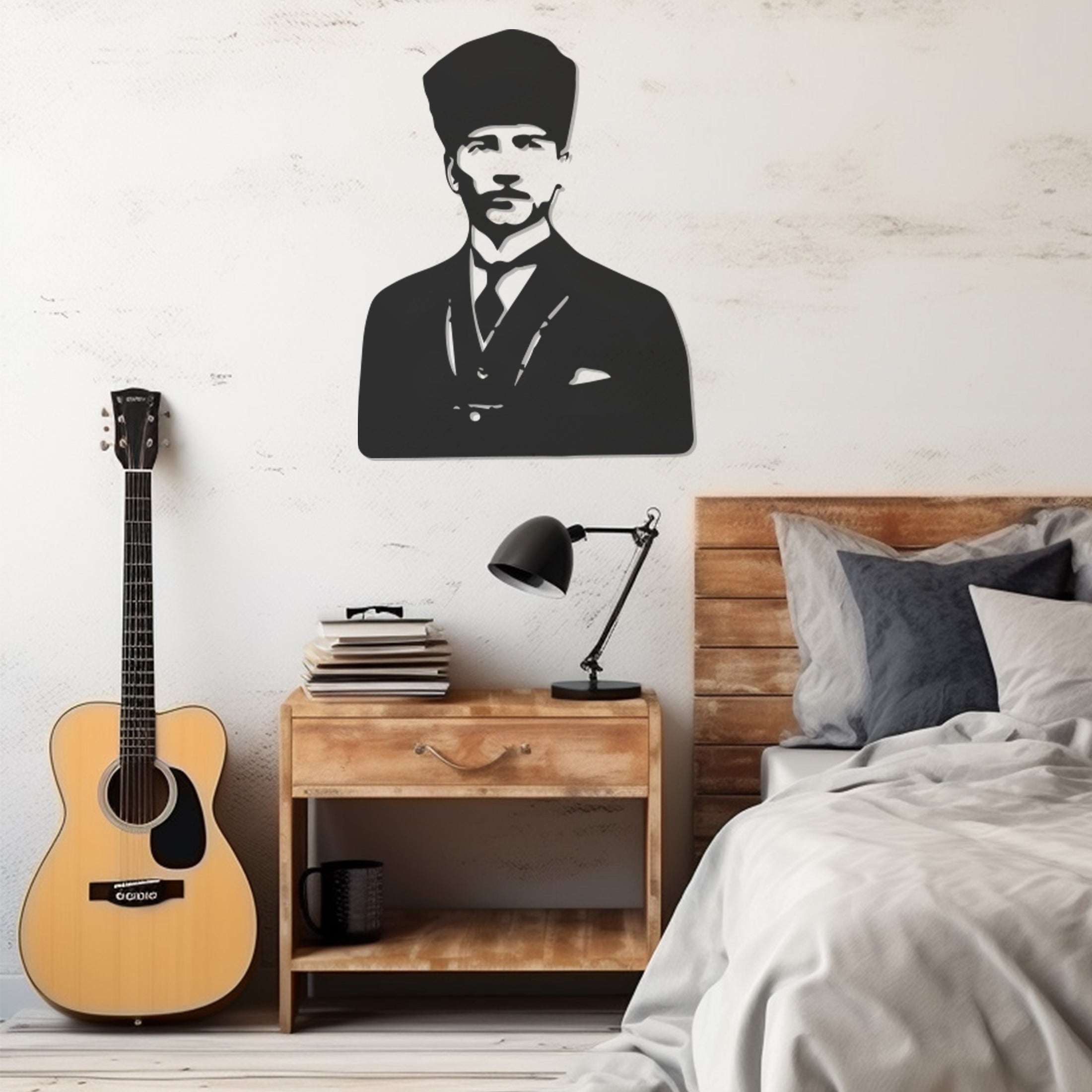 Mustafa Kemal Atatürkmetal Wall Art