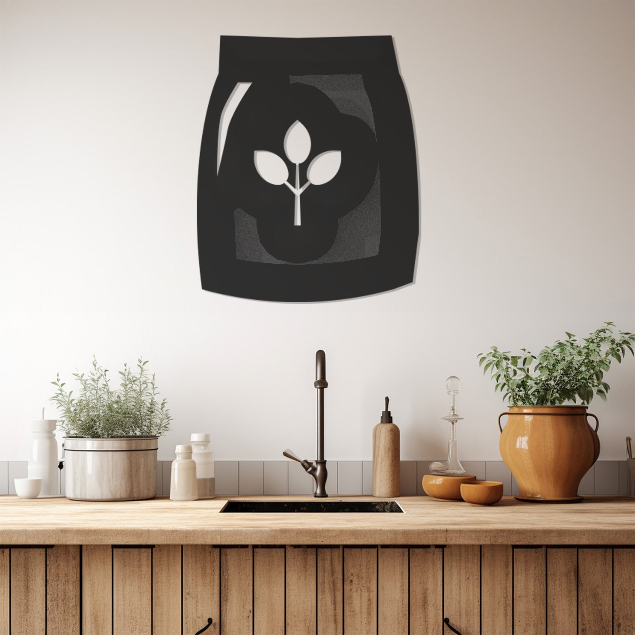 Tea Bag Metal Wall Art