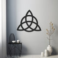 Load image into Gallery viewer, Celtic Logo Metal Wall Art, Wall Decor, Metal Wall art
