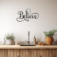 Load image into Gallery viewer, Believe Lettering Wall Decor
