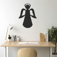 Load image into Gallery viewer, Angel Silhouette Metal Wal Art
