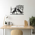 Load image into Gallery viewer, Dance Of Two Horses Metal Wall Art
