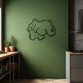 Load image into Gallery viewer, Baby Elephant Object Metal Wall Art
