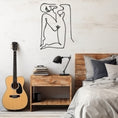 Load image into Gallery viewer, Minimalist Woman Metal Wall Art
