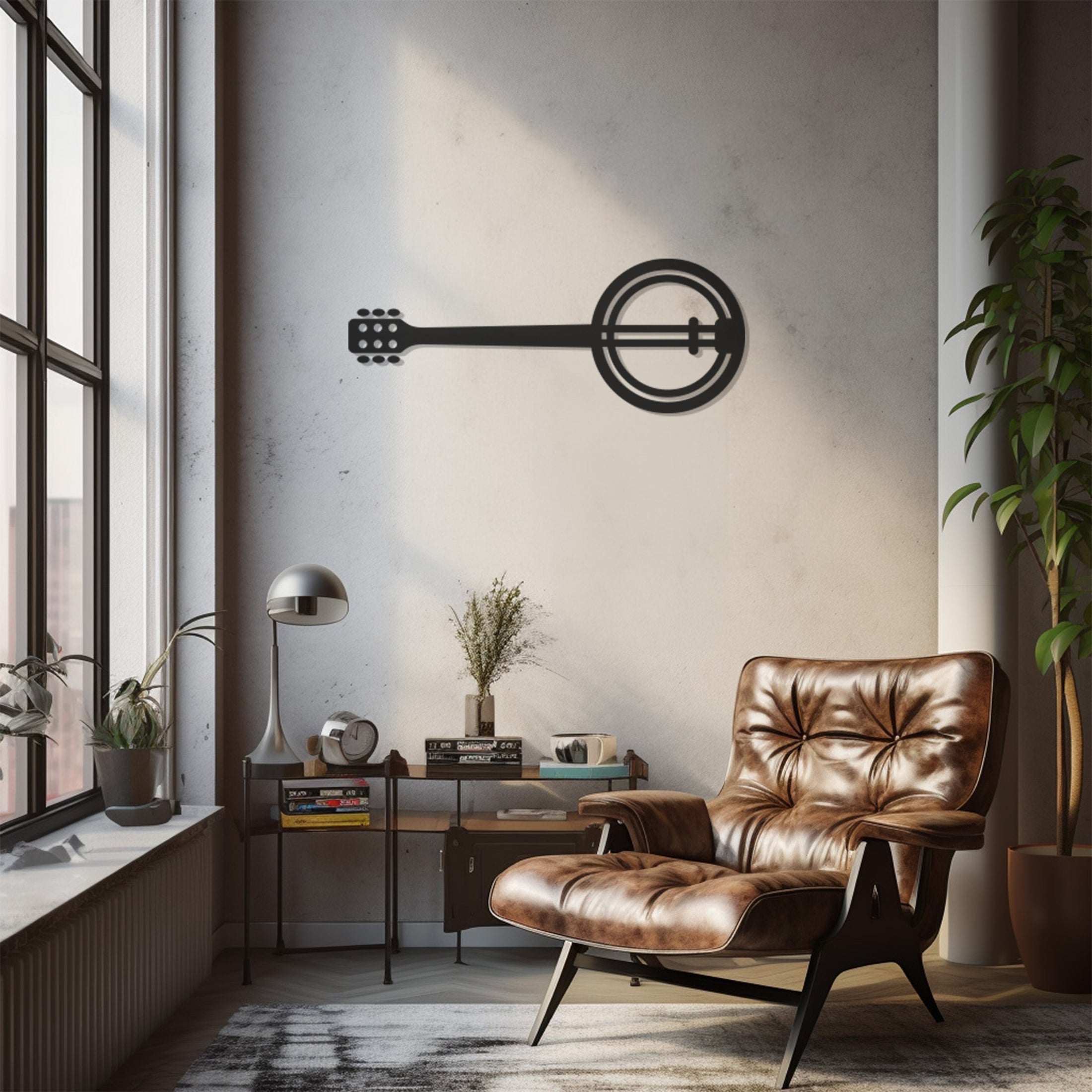 Musical Instrument, Entertainment Metal Wall Art