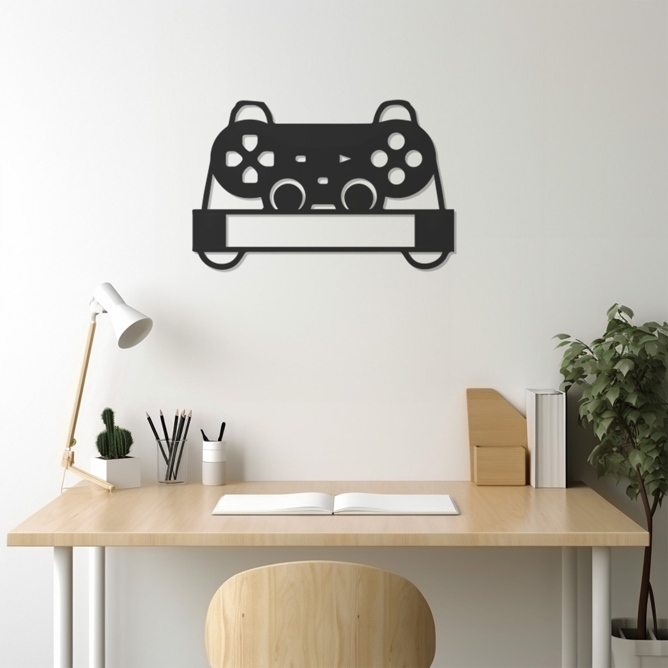 Playstation Controller Metal Wall Art