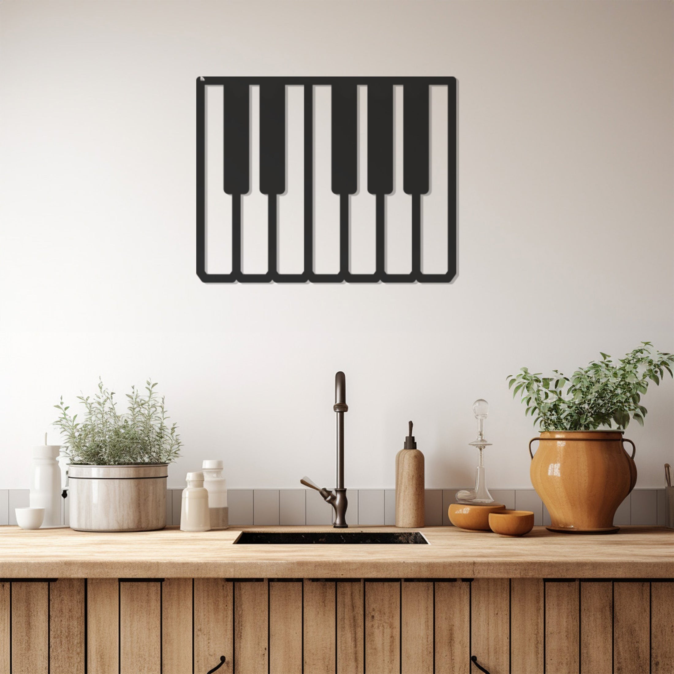 Organ Musical Instrument Metal Wall Art, Wall Decor, Metal Wall art