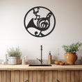 Load image into Gallery viewer, Music Notes Metal Wall Decor
