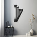 Load image into Gallery viewer, Musical Instrument Zither Metal Wall Art
