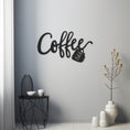 Load image into Gallery viewer, Coffee Bar Lettering Metal Wall Decor
