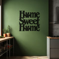 Load image into Gallery viewer, Home Sweet Home Paw Lettering Metal Wall Decor
