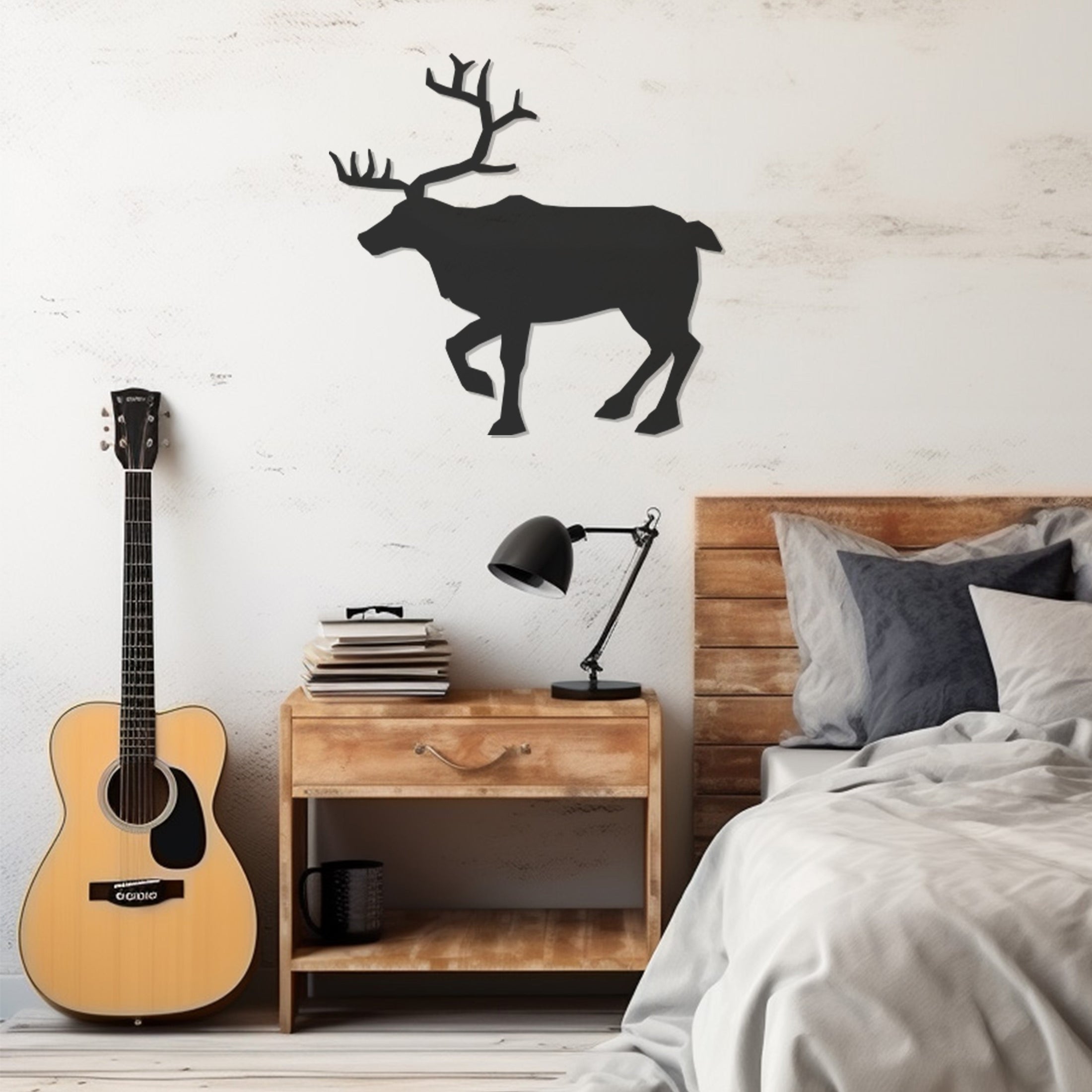 Deer Metal Wall Art