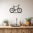 Load image into Gallery viewer, Bicycle Metal Wall Art, Wall Decor, Metal Wall art
