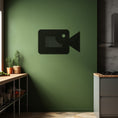 Load image into Gallery viewer, Camera Light 
Metal Wall Art
