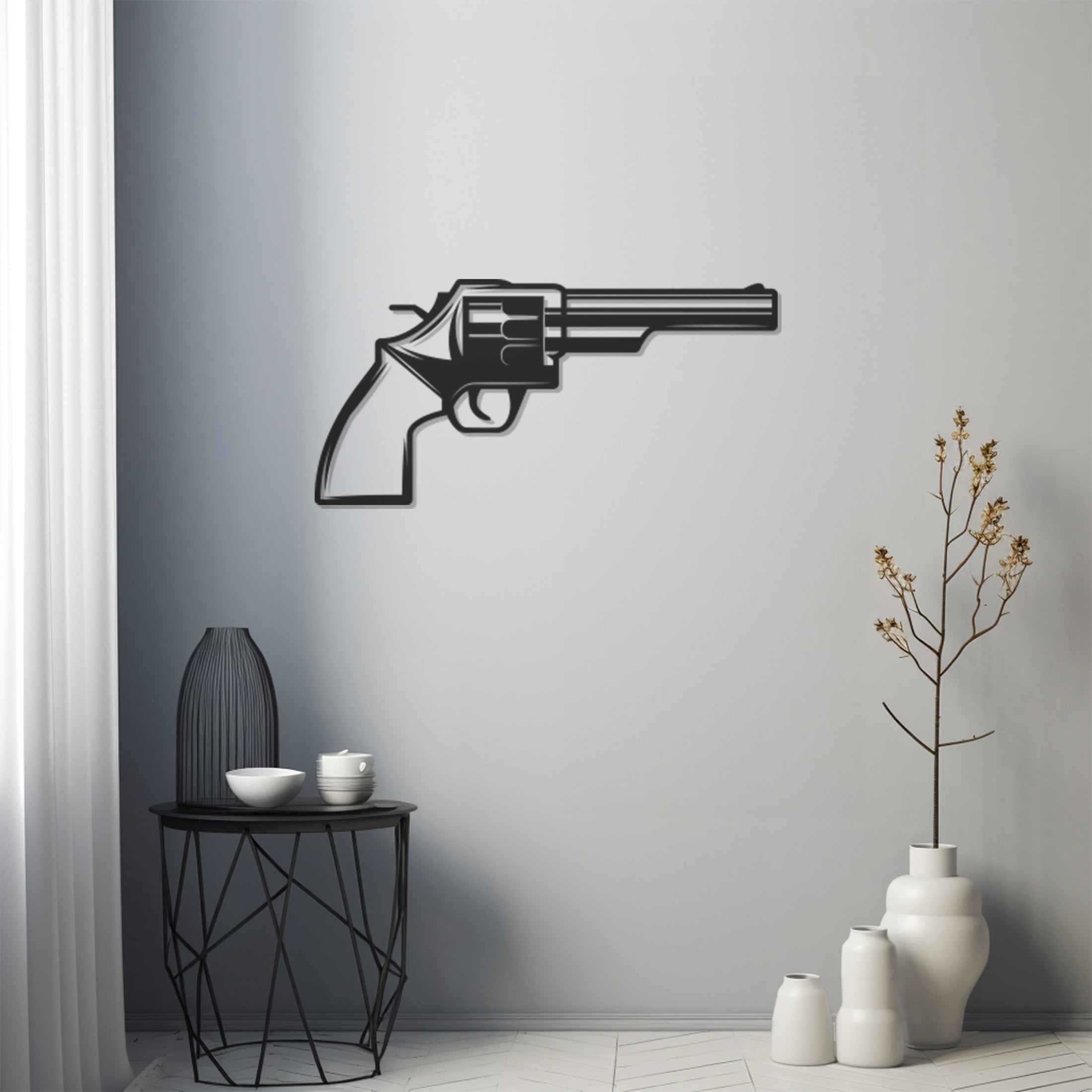 Weapon Metal Wall Art