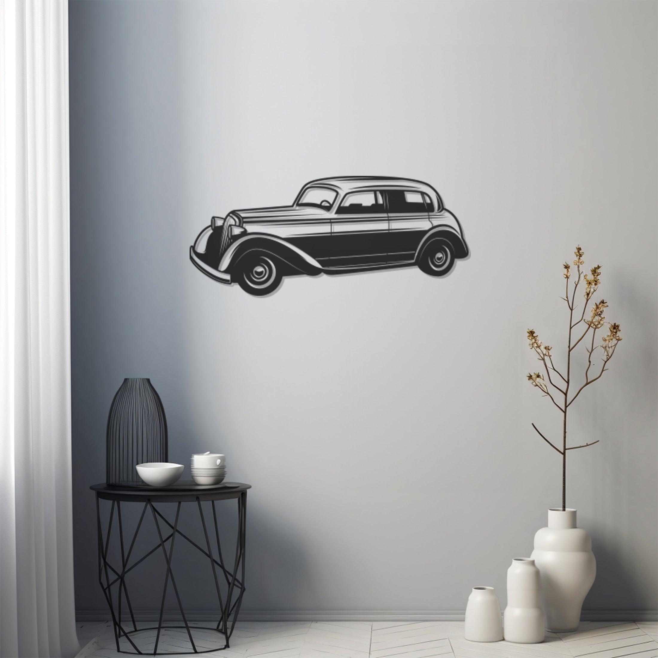 Car Metal Wall Art