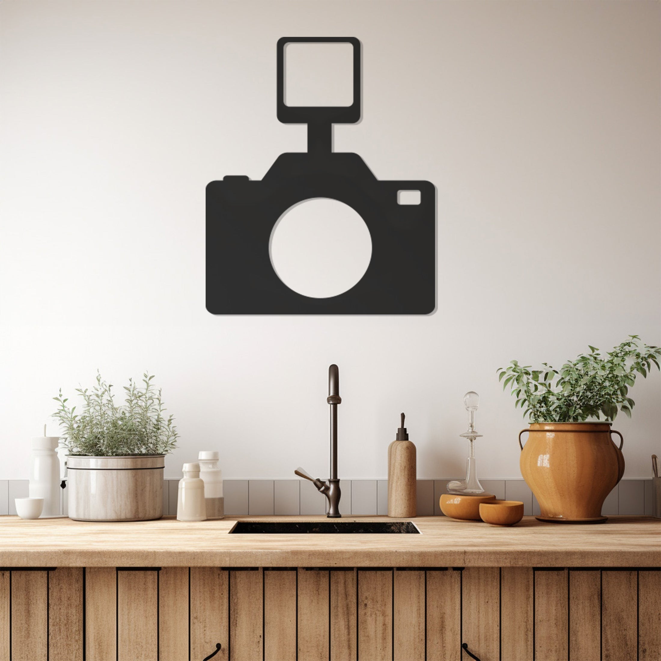 Camera Machine Metal Wall Art, Wall Decor, Metal Wall art