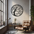 Load image into Gallery viewer, Tree Of Life Metal Wall Art, Wall Decor, Metal Wall art
