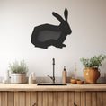 Load image into Gallery viewer, Rabbit Metal Wall Art
