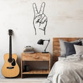 Load image into Gallery viewer, Peace Sign Metal Wall Art, Wall Decor, Metal Wall art
