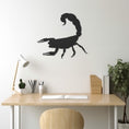 Load image into Gallery viewer, Crab Metal Wall Art
