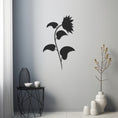 Load image into Gallery viewer, Wind And Sunflower Metal Wall Art
