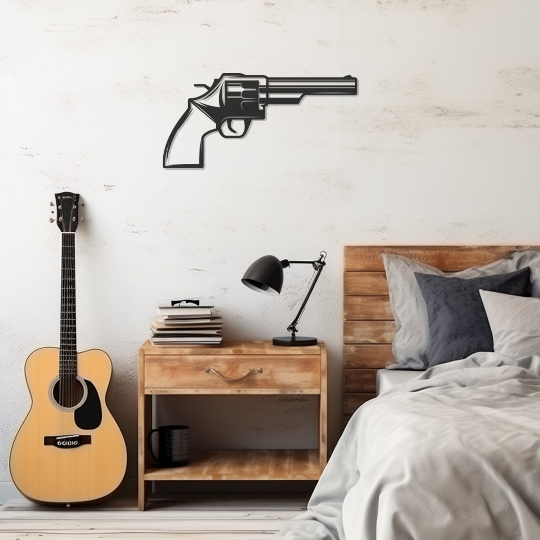 Weapon Metal Wall Art, Wall Decor, Metal Wall art