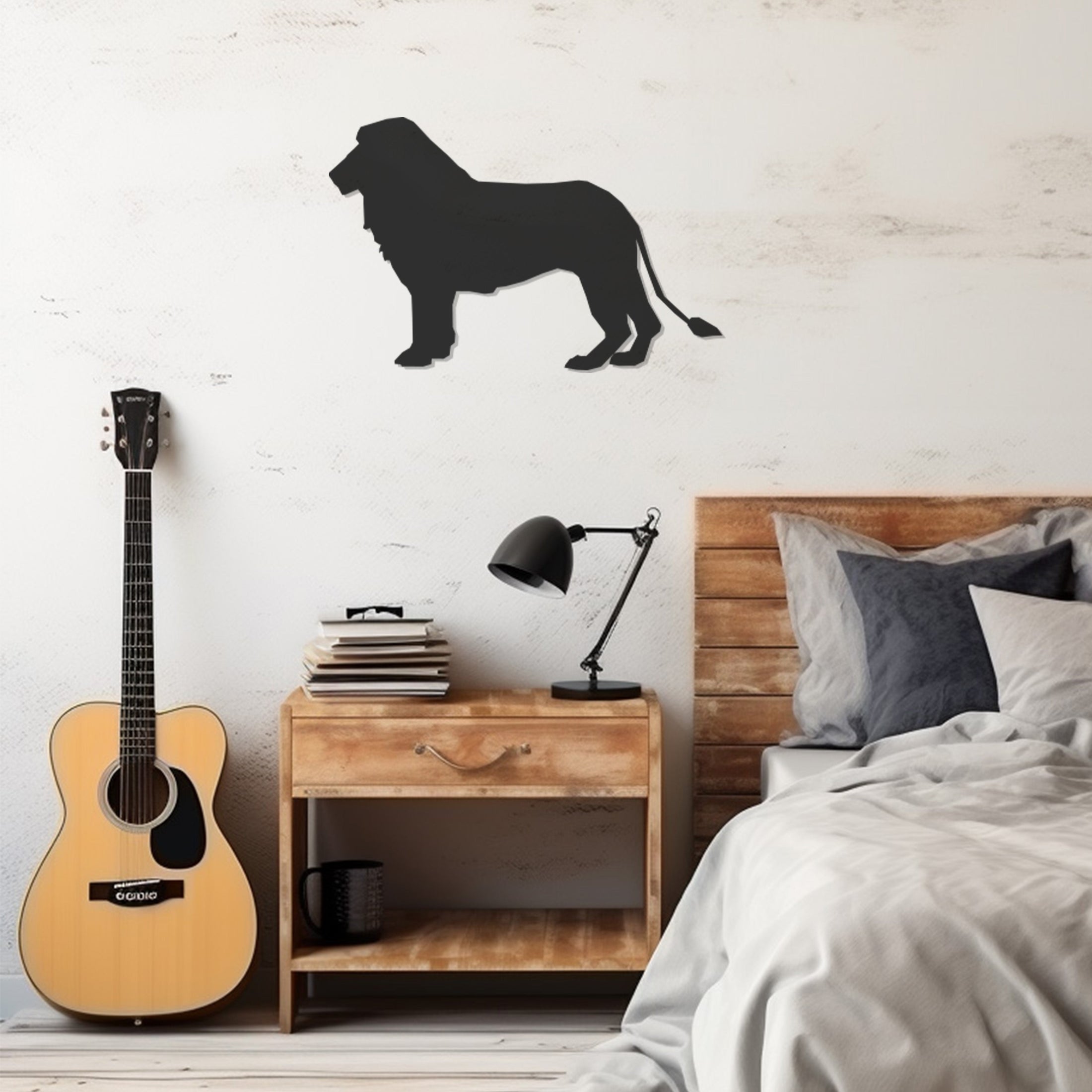 Lion Metal Wall Art