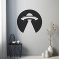 Load image into Gallery viewer, Ufo Metal Wall Decor
