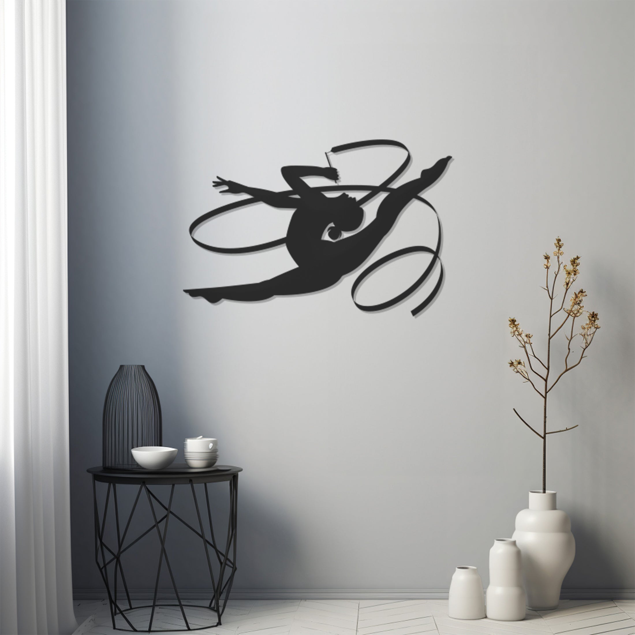 Swava Yoga Metal Wall Art