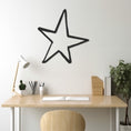 Load image into Gallery viewer, Star Metal Wall Art
