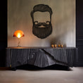 Load image into Gallery viewer, Hair, Beard Figure Metal Wall Art
