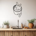 Load image into Gallery viewer, Ice Cream Metal Wall Art
