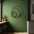 Load image into Gallery viewer, Hoops Metal Wall Art
