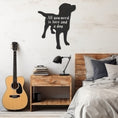 Load image into Gallery viewer, A Dog With The Inscription All You Need Is Lore And A Dog Wall Decor
