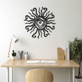 Load image into Gallery viewer, Decorative Sun Metal Wall Art
