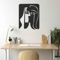 Load image into Gallery viewer, The Dark And Bright Side Of Love Metal Wall Art
