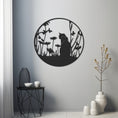 Load image into Gallery viewer, Cat Silhouette Metal Wall Art
