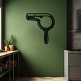 Load image into Gallery viewer, Hair Dryer Metal Wall Art
