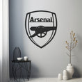 Load image into Gallery viewer, Arsenal Logo Metal Wall Decor
