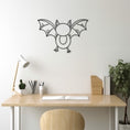 Load image into Gallery viewer, Flying Bat Metal Wall Art
