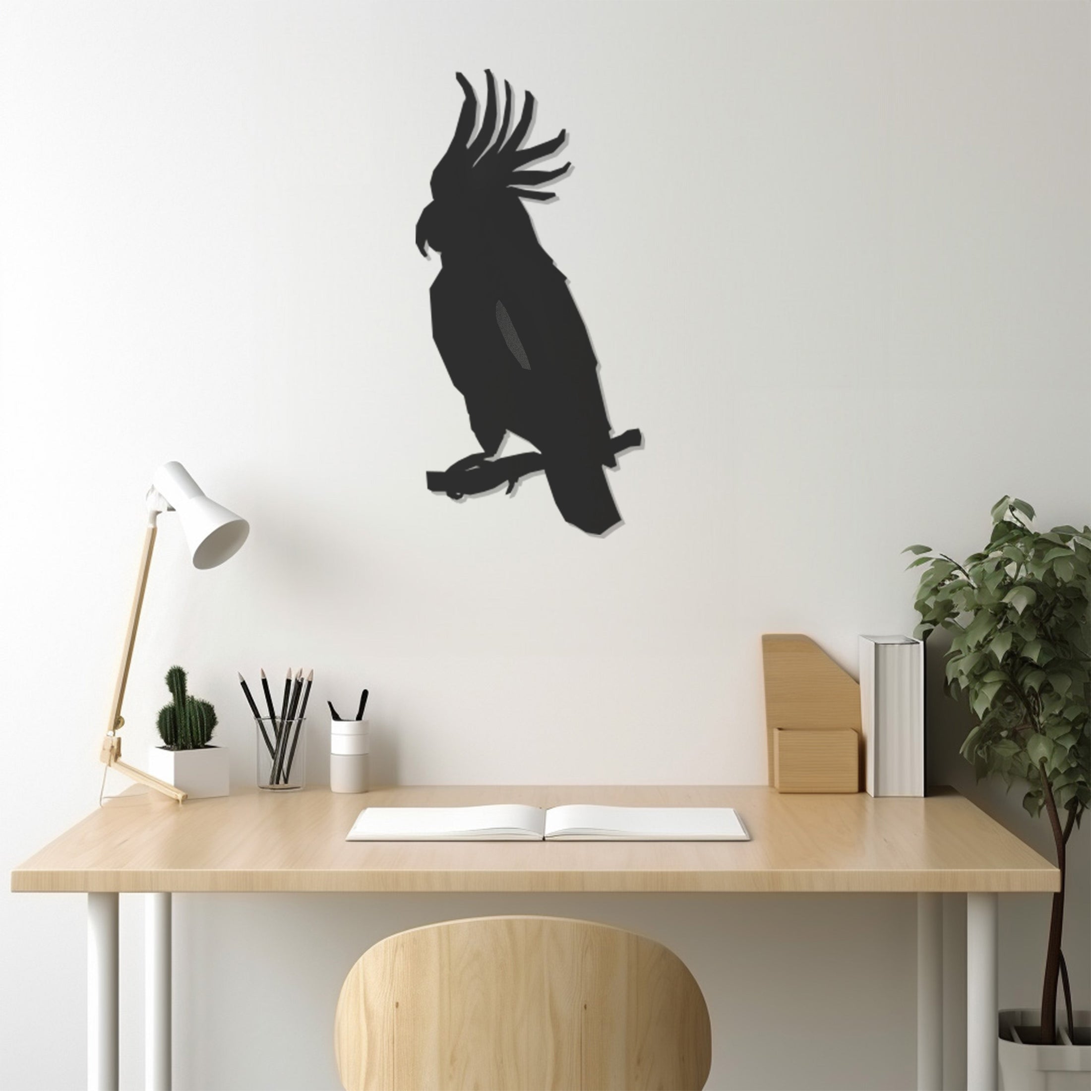 Parrot Metal Wall Art