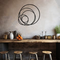 Load image into Gallery viewer, Hoops Metal Wall Art
