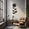 Load image into Gallery viewer, Sunflower Metal Wall Art
