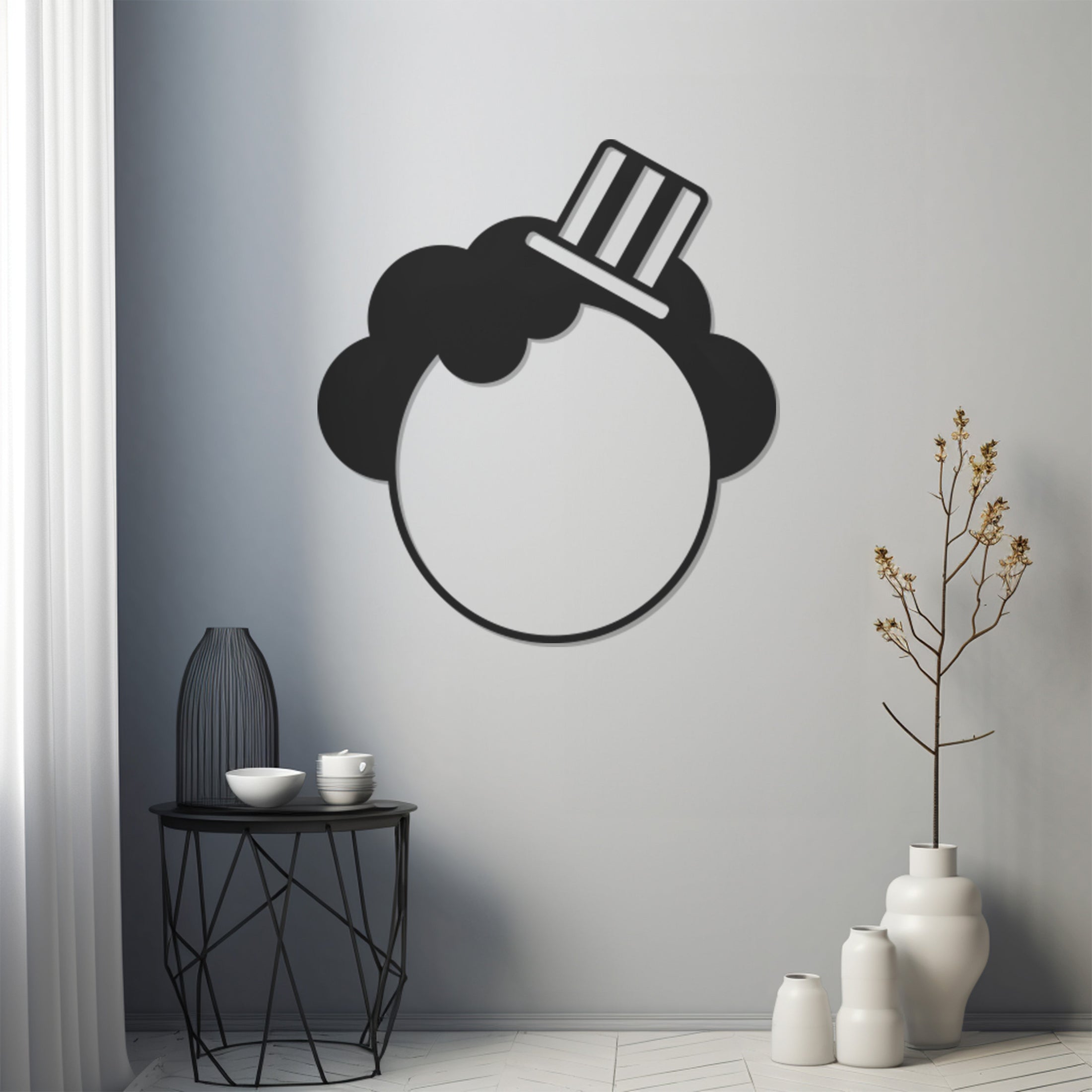 Clown Metal Wall Art