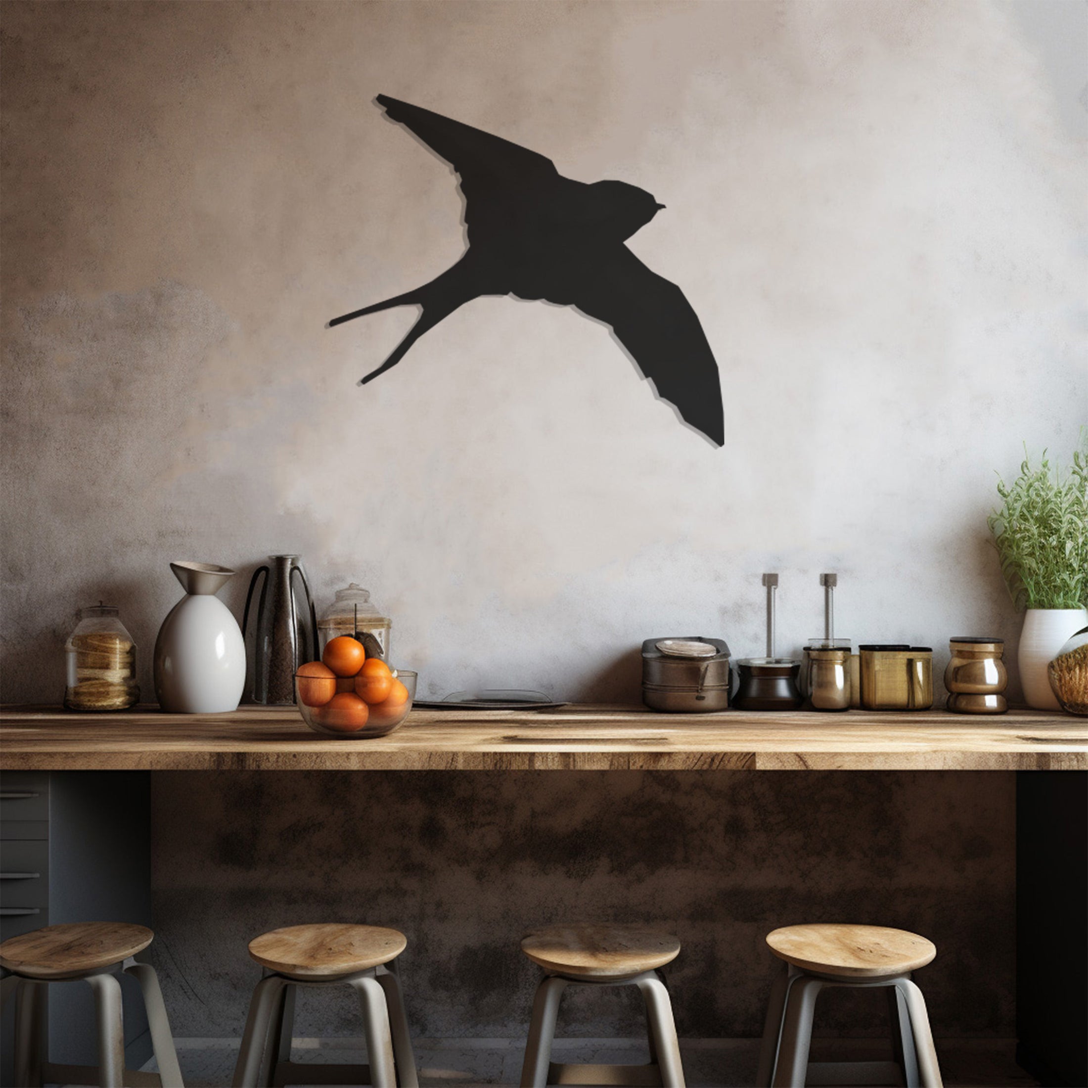 Bird Metal Wall Art