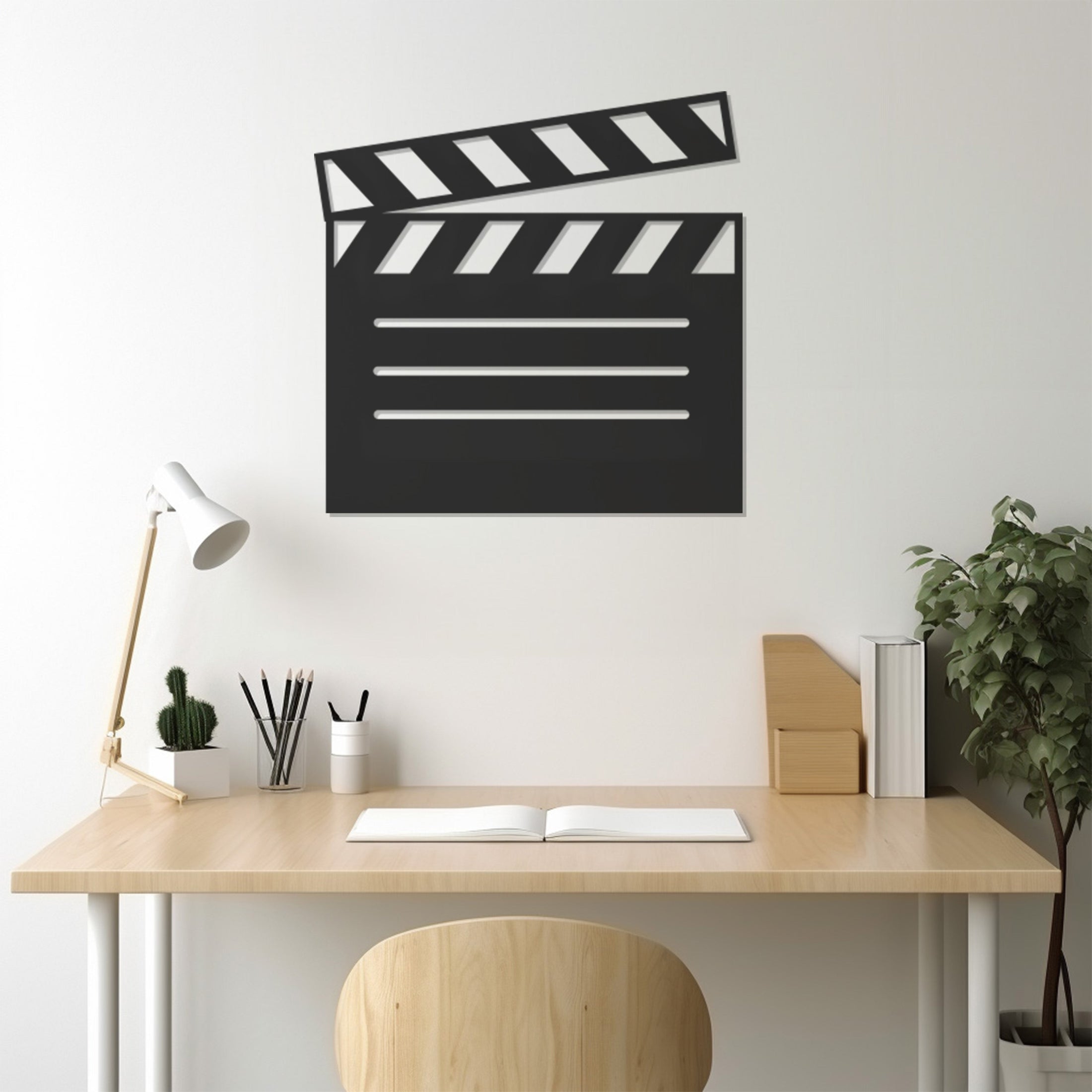 Clapperboard Metal Wall Art