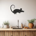 Load image into Gallery viewer, Mouse Silhouette Metal Wall Art Decor
