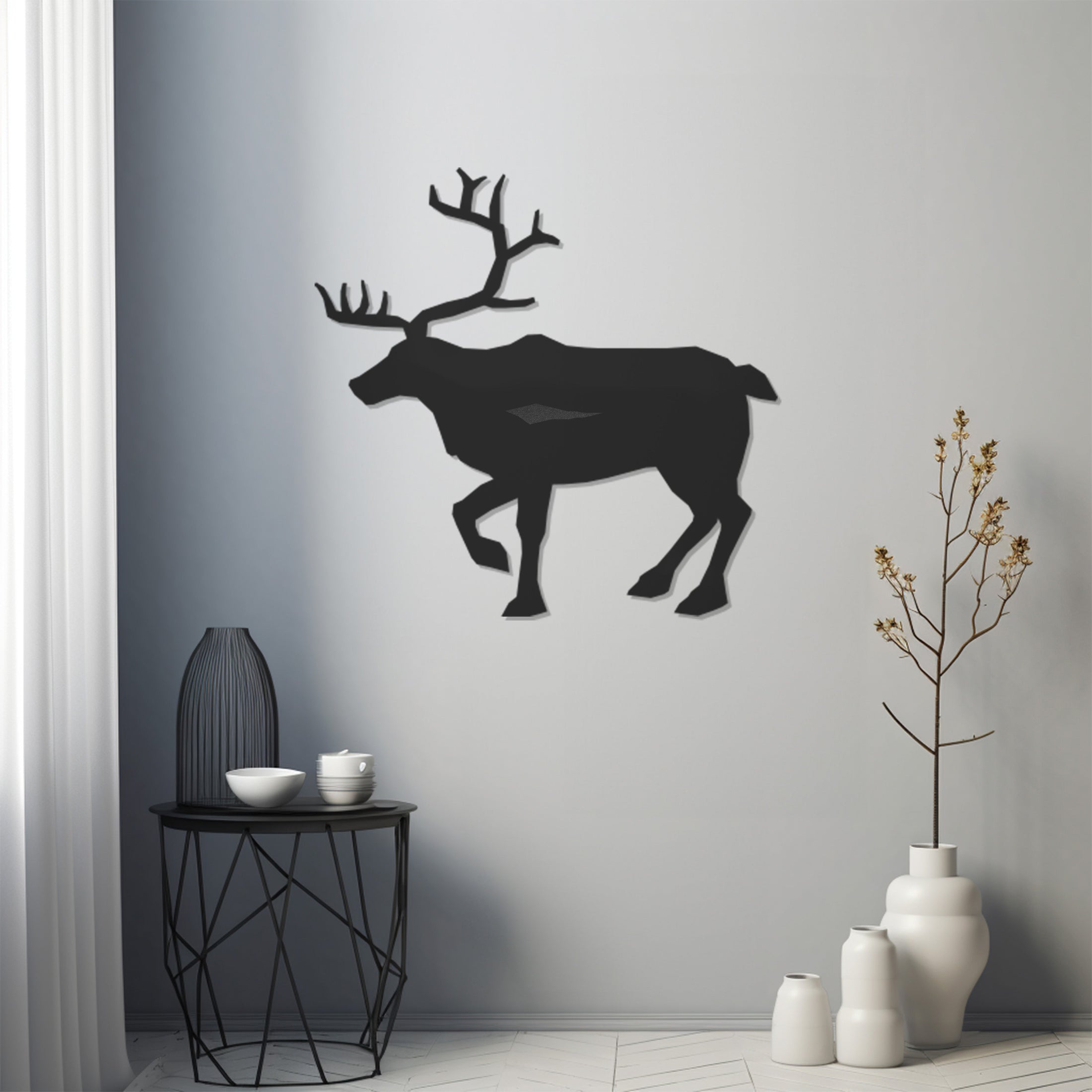 Deer Metal Wall Art